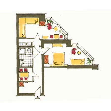 Apartment Zentrum/hauptbahnhof Leipzig