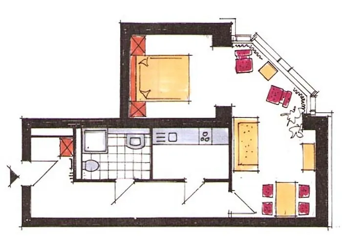 Appartement Zentrum/hauptbahnhof *